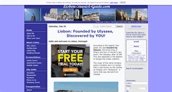 Desktop Screenshot of lisbon-tourist-guide.com